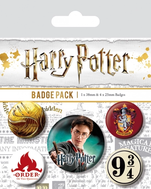 Harry Potter - Gryffindor Anstecknadeln Set