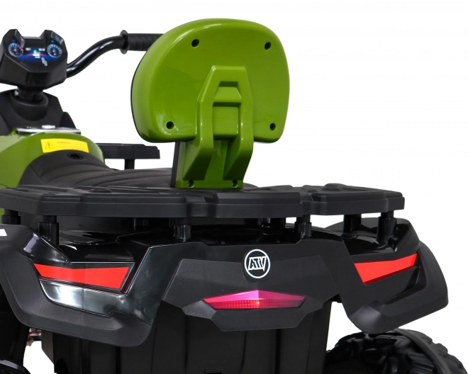 Kinder-Quad XT-Speed Grün + 4x4 + EVA + Langsamer Start + MP3 Radio + LED-Leuchte