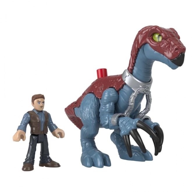 Imaginext Jurassic World Figuren-Set Therizinosaurus & Owen