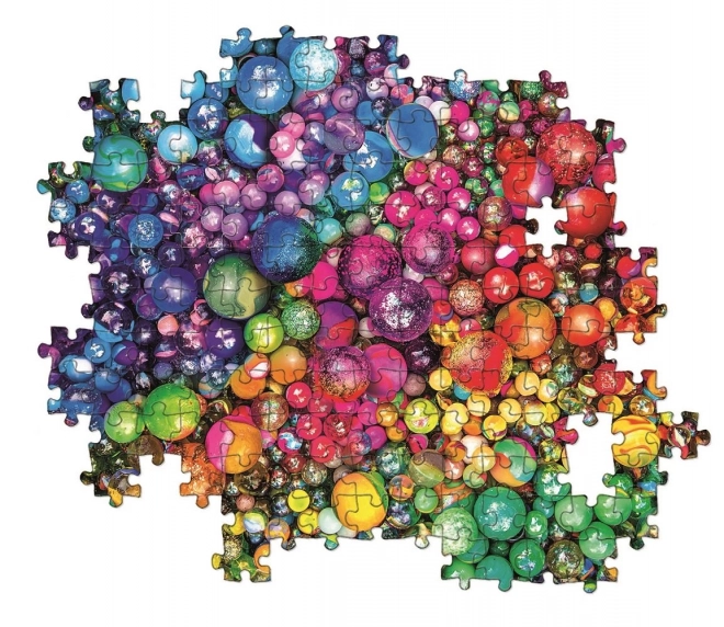 Clementoni Puzzle ColorBoom: Wunderschöne Kugeln 1000 Teile