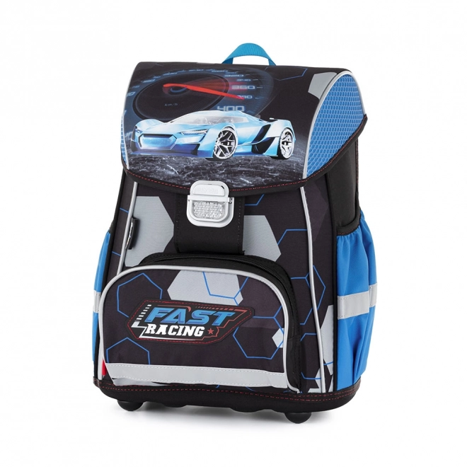 Premium Schulrucksack Auto