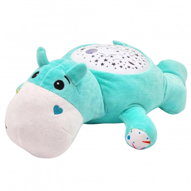 Woopie Baby Kuscheltier Projektor Schlafhilfe Nilpferd