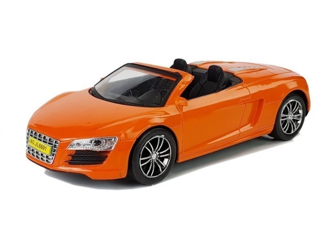 Reibungsbetriebenes Cabrio Spielzeugauto Orange