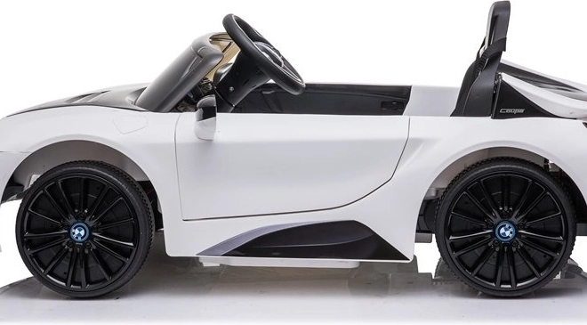 Elektrisches Kinderauto BMW i8 Coupe Weiß