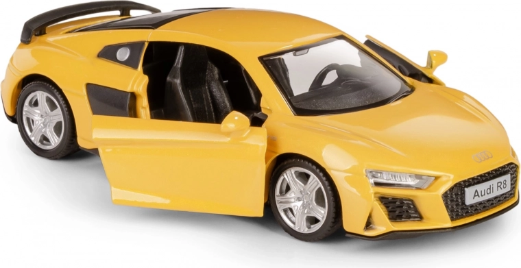 Zu öffnende Türen und detaillierter Innenraum