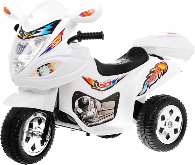 Elektrisches Dreirad-Motorrad für die Kleinsten BJX-088 – Weiß