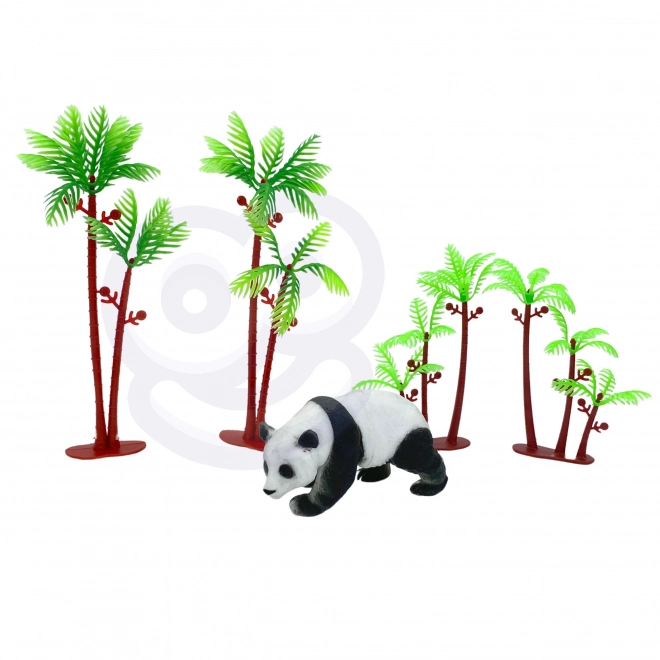 Woopie safari figura-set mit mattestück