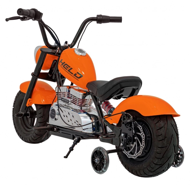 Motorrad Chopper Warrior Orange