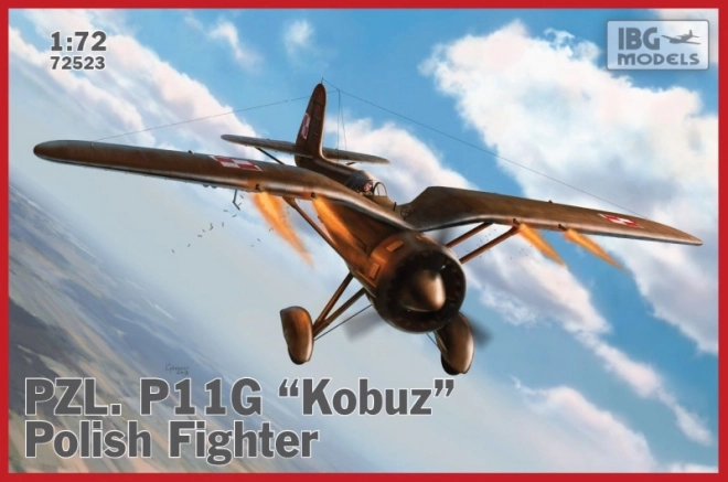 Plastikmodell PZL P.11g Kobuz