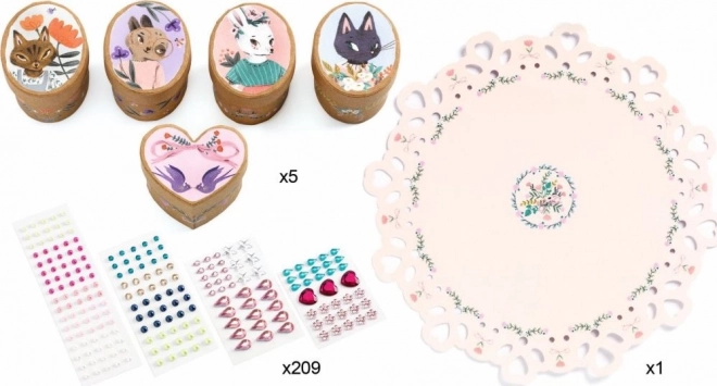 DIY Mini-Schmuckschachteln zum Verzieren