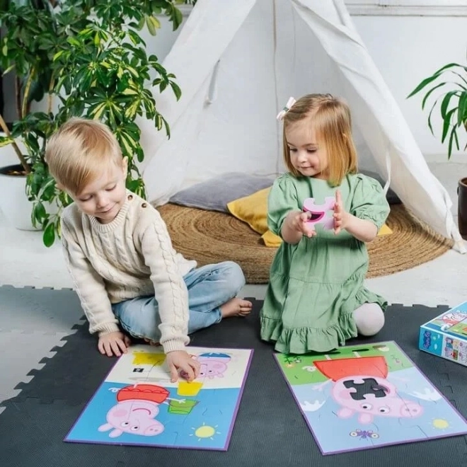 Peppa Wutz: Guten Tag Puzzle Set