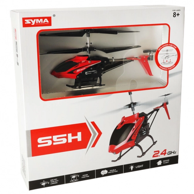 Ferngesteuerter Hubschrauber SYMA S5H 2.4GHz Rot