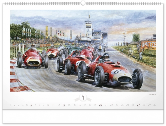 Wandkalender Oldtimer – Václav Zapadlík 2025