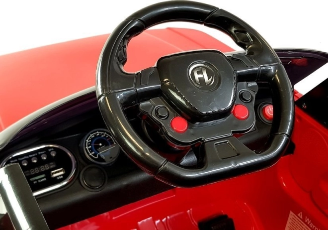 Interaktives Cockpit mit Lenkrad