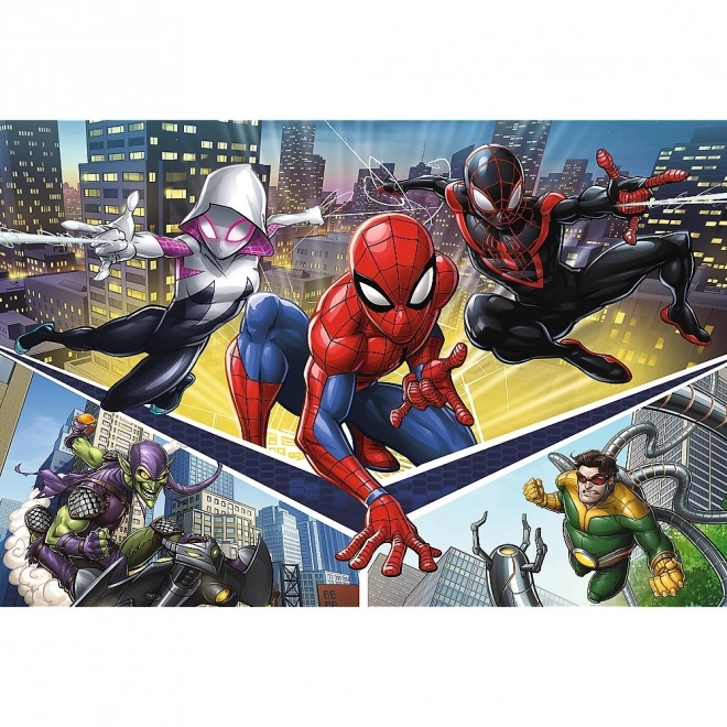 Spiderman Kraft Puzzle - 160 Teile