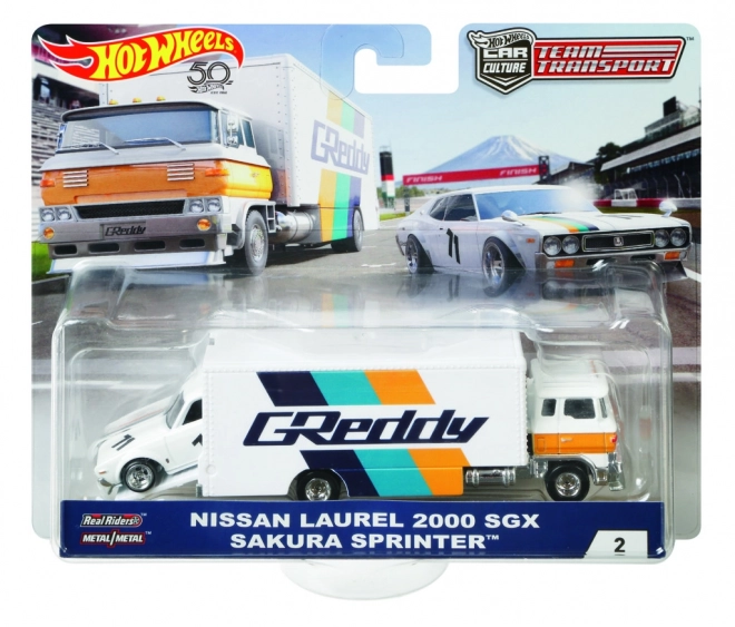 Hot Wheels Team-Lkw 1:64 Premium-Kollektion