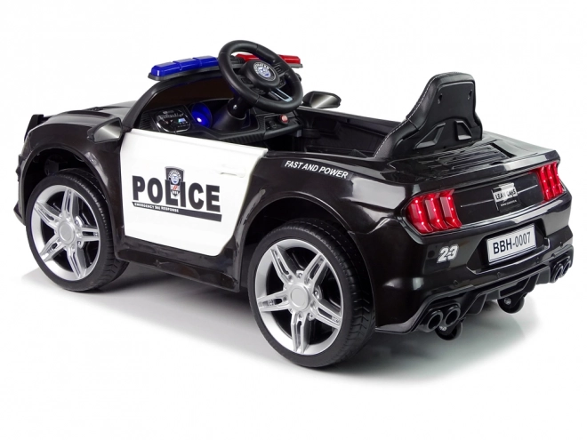 Elektroauto Polizei BBH Schwarz