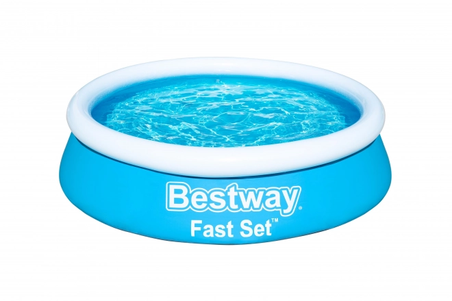 Bestway Aufstellpool mit Aufblasbarem Rand