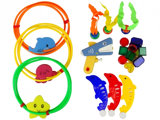 Spielset Schwimmspaß Hula Hoop