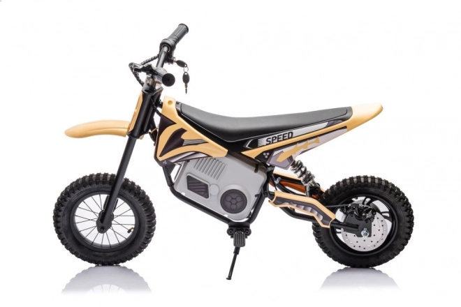 Batteriebetriebenes Cross-Motorrad Khaki