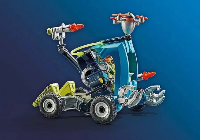 Playmobil Robot gegen Gleiter Set