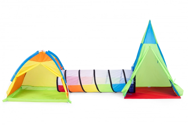 Kinder Spielzelt Set 3-in-1 Igloo Tipi Tunnel von IPlay