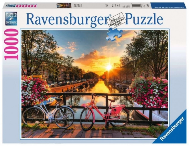 Ravensburger Puzzle Fahrräder in Amsterdam 1000 Teile