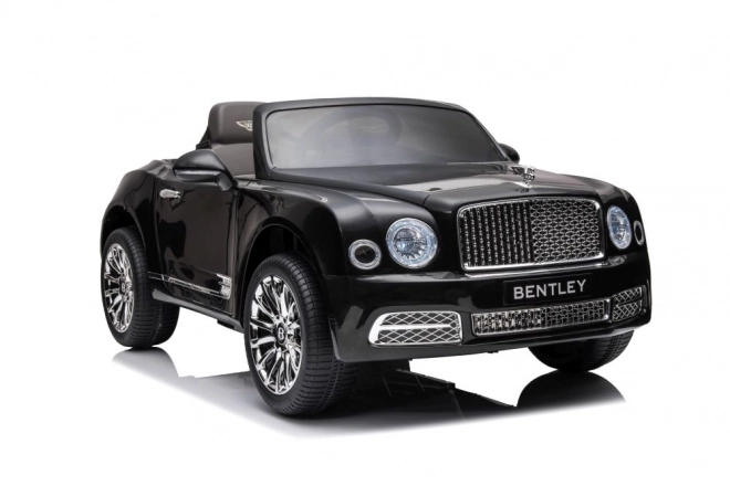 Elektrisches Kinderauto Bentley Mulsanne Schwarz lackiert