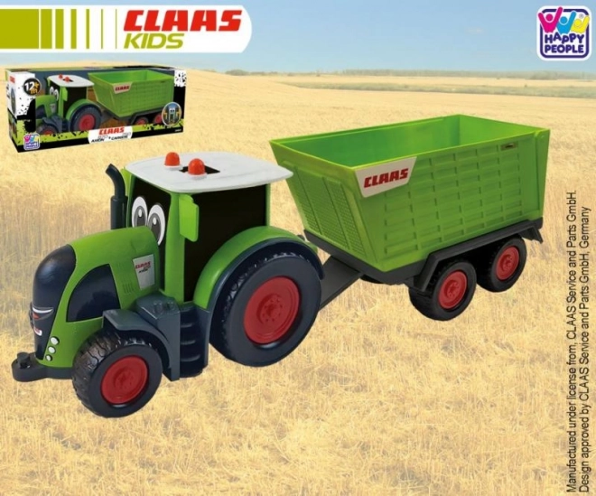 Traktor Claas Kids mit Anhänger