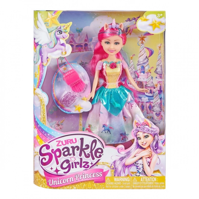 Sparkle Girlz Prinzessin mit Einhorn 26,7 cm