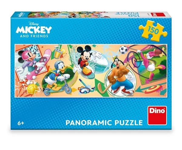 Panorama-Puzzle MICKEY UND FREUNDE 150 Teile