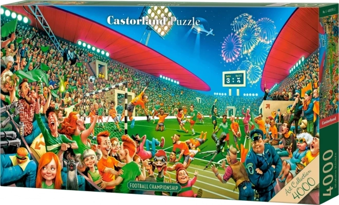 Puzzle Castorland Kunstkollektion: Fußballmeisterschaft 4000 Teile