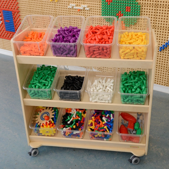Akrylbehälter für STEM-Boards von Masterkidz, 6 Stück