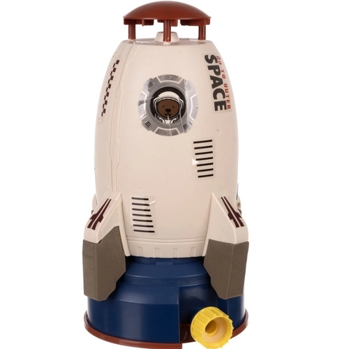 Garten-Sprinkler für Kinder in Form einer Rakete