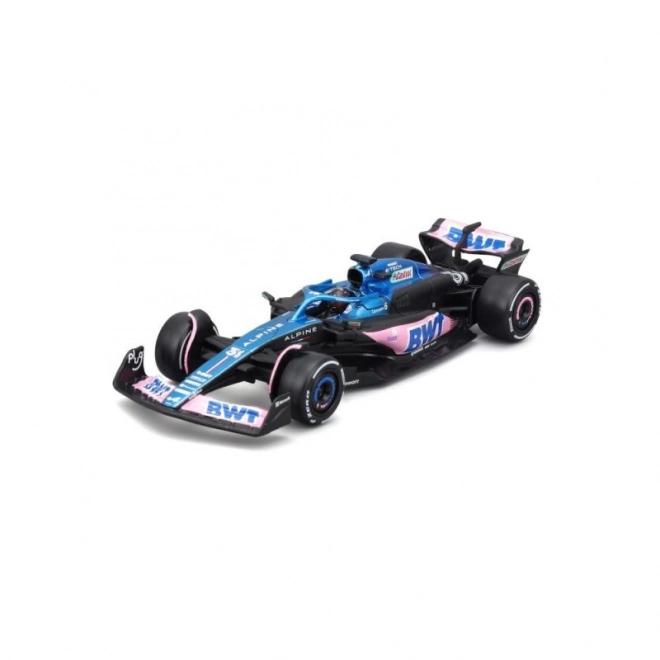 Bburago Formel 1 Modellauto BWT Alpine 2023 - Esteban Ocon