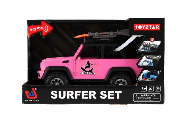 Rosa Surf-Abenteuer Terrain Fahrzeug