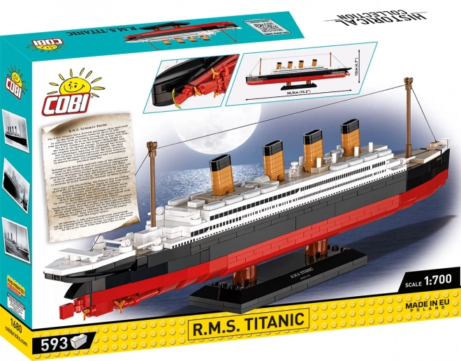 Modellbausatz R.M.S. Titanic im Maßstab 1:700