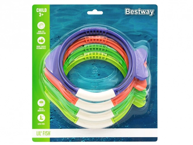 Tauchen Spielzeug 4 Fische Bestway