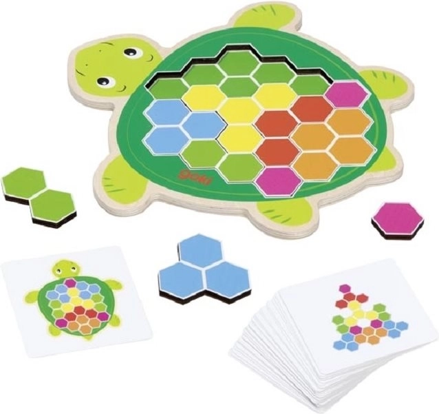 Goki Holzpuzzle Schildkröte