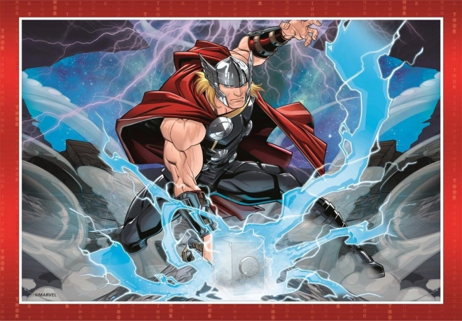 Clementoni Puzzle 4-in-1 Die Avengers