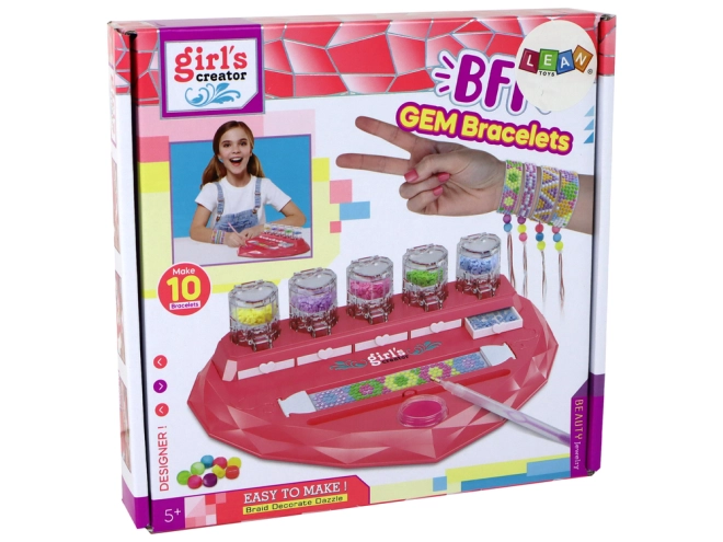 Gestalte bis zu 10 funkelnde Armbänder