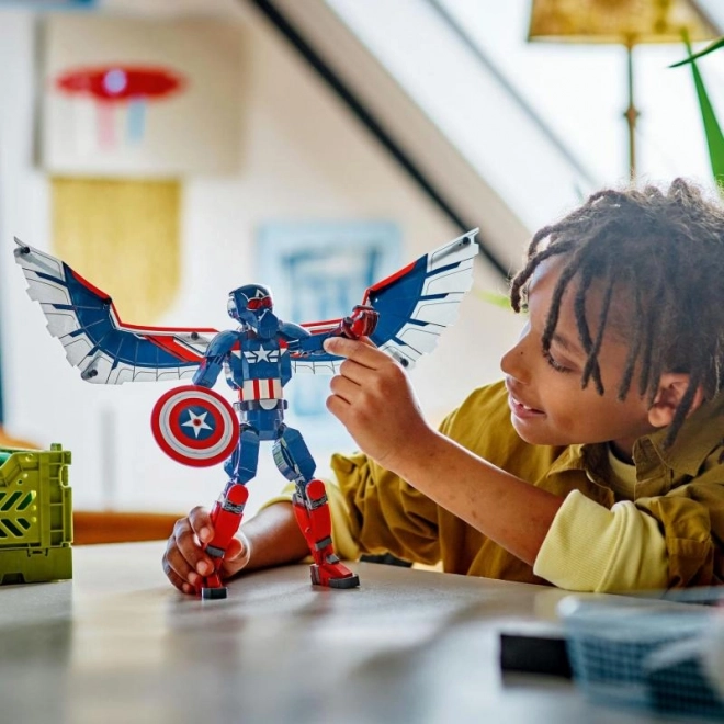 Lego Marvel Flügelfigur von Captain America