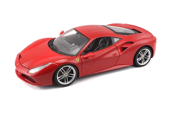 Bburago Ferrari 488 GTB Modellauto Rot