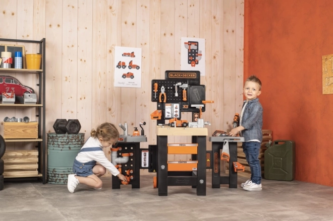 Smoby Black & Decker Mega-Werkstatt für kleine Handwerker