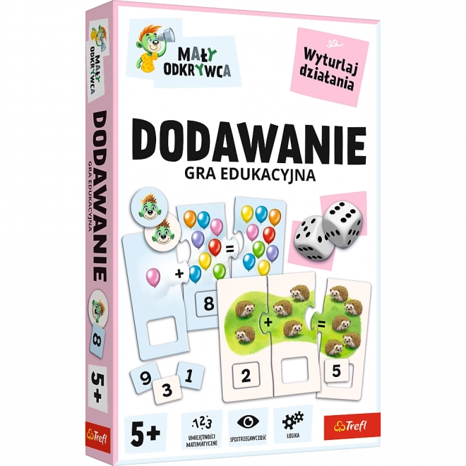 Spiel - Addition/Kleiner Entdecker Trefl