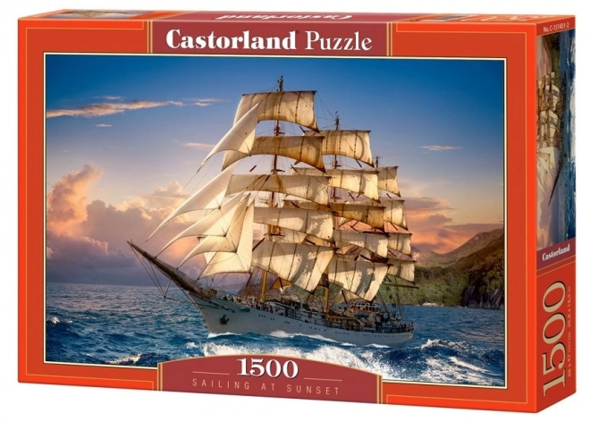 Castorland Puzzle Fahrt bei Dämmerung 1500 Teile