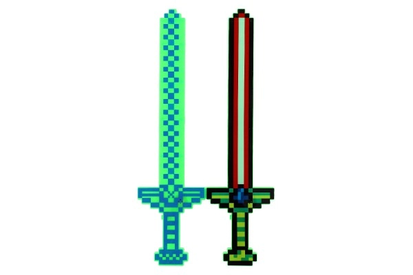 Retro Pixel-Design