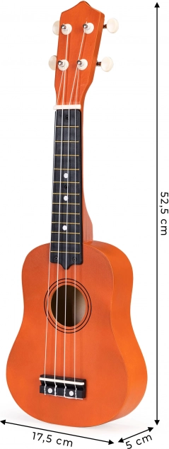 Stimmbares Ukulele für die ersten Akkorde