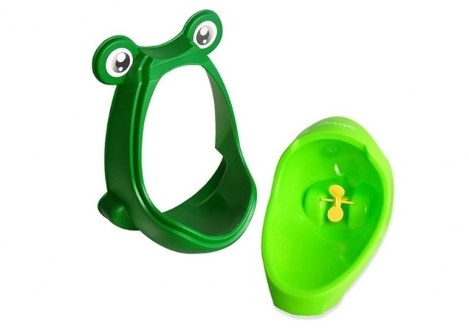 Niedlicher Frosch-Jungen-Urinal – Grün