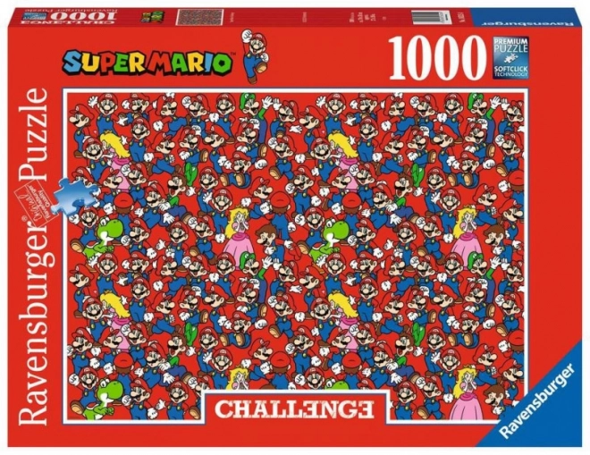 Puzzle 1000 Teile Herausforderung Super Mario Bros